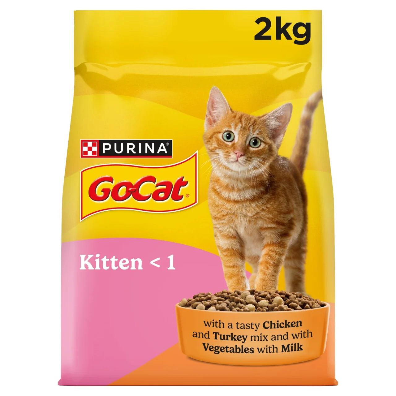 Gocat kitten chicken & turkey 2kg