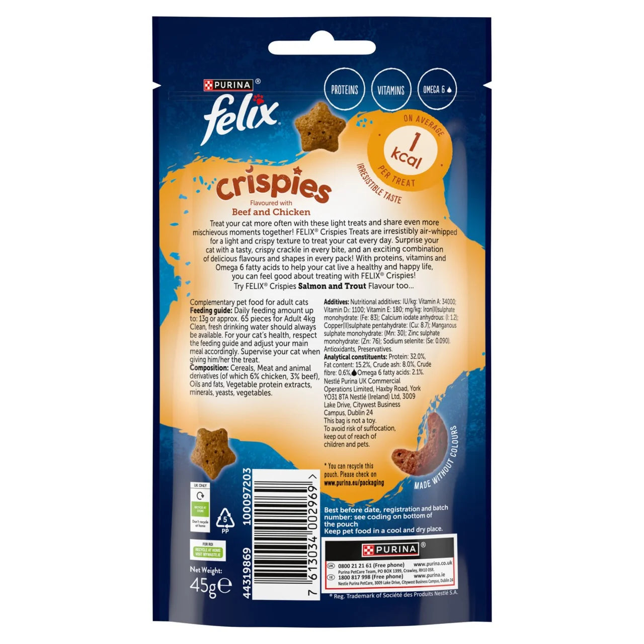 Felix Crispies Beef and Chicken