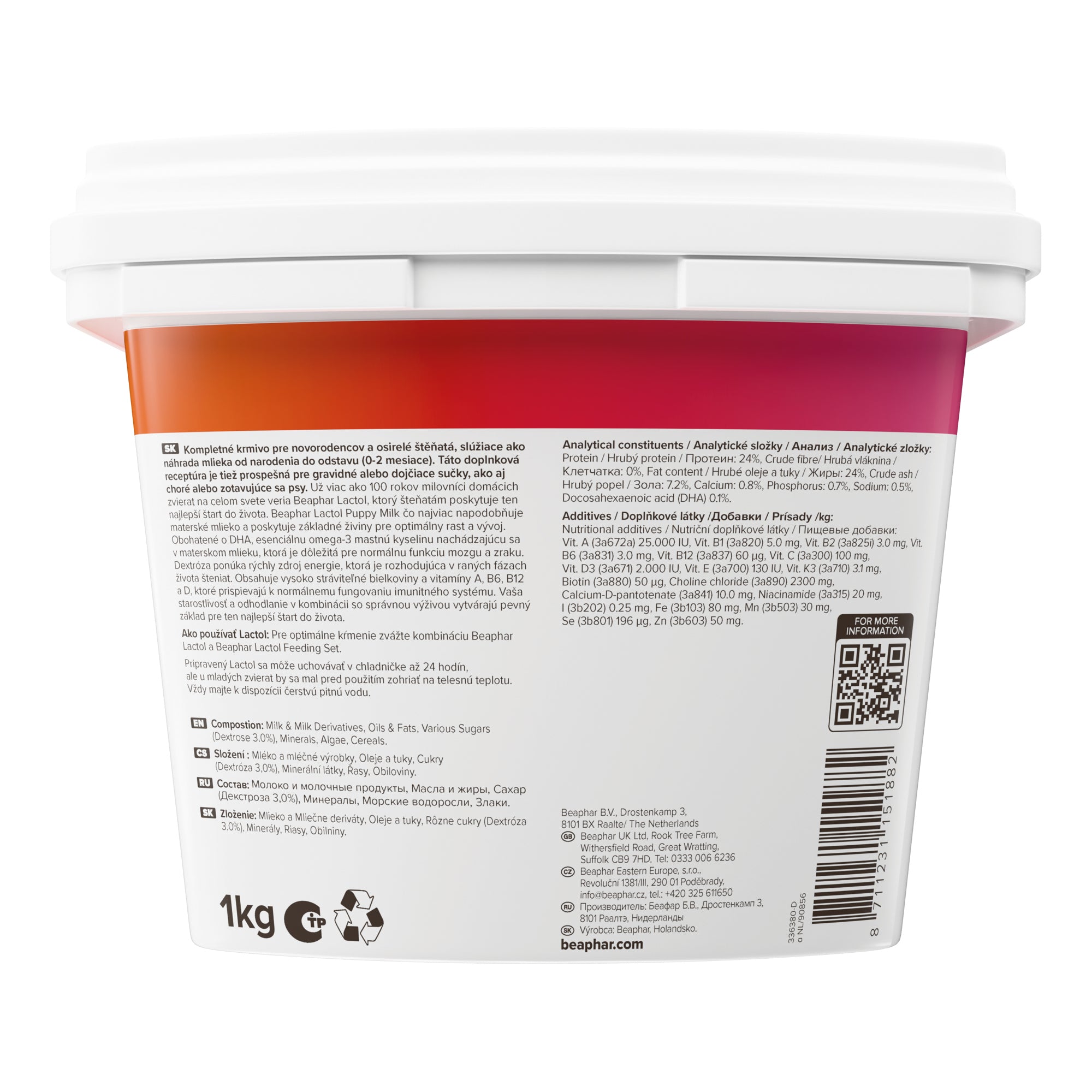 Beaphar Lactol Puppy Milk 1kg