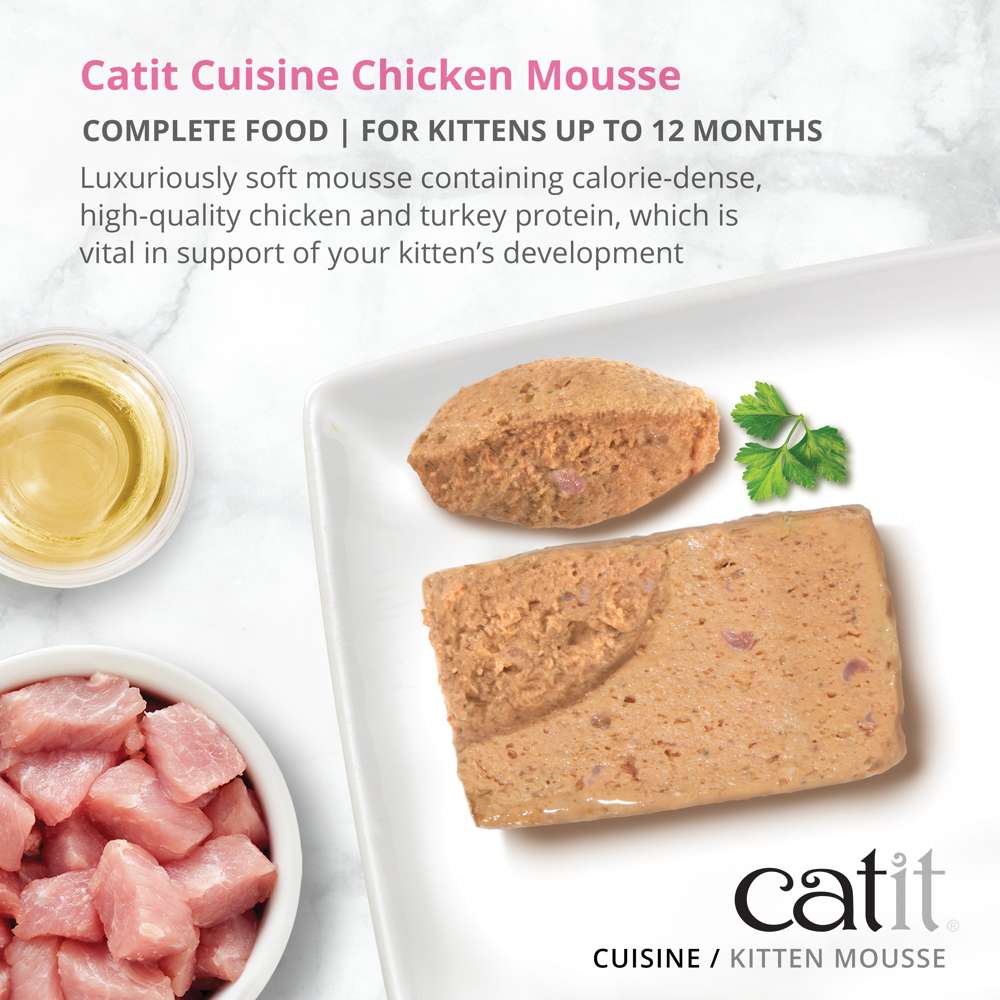 Catit Cuisine Kitten Chick Mousse 90g