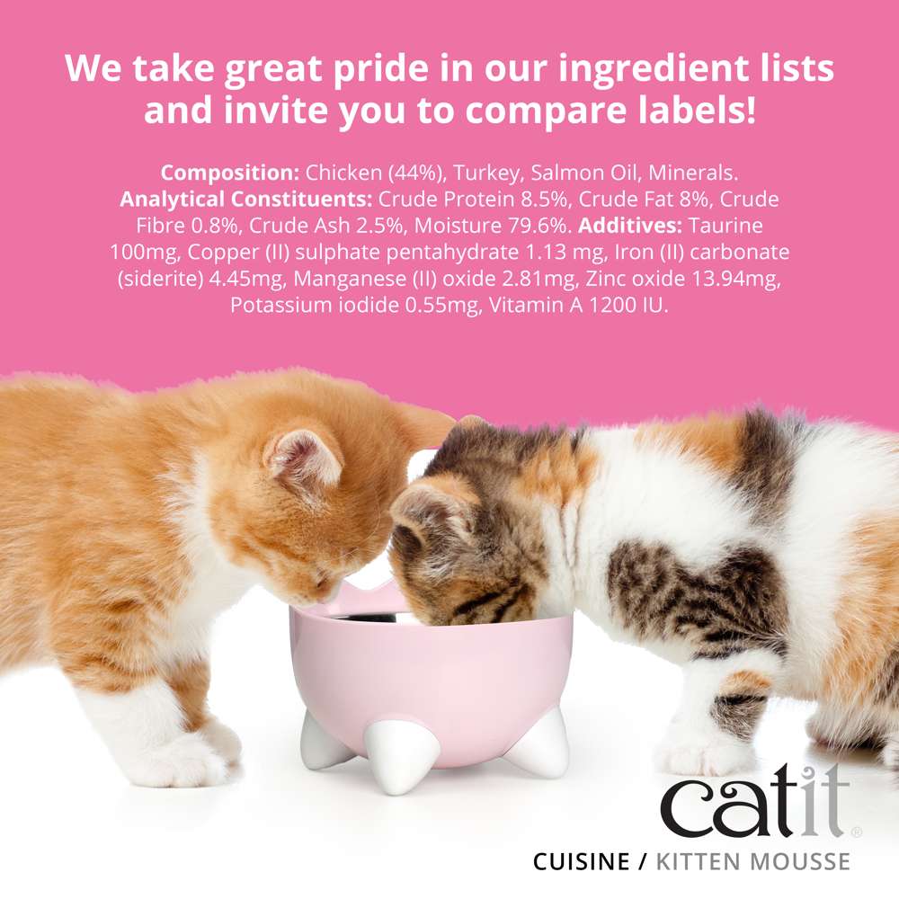 Catit Cuisine Kitten Chick Mousse 90g