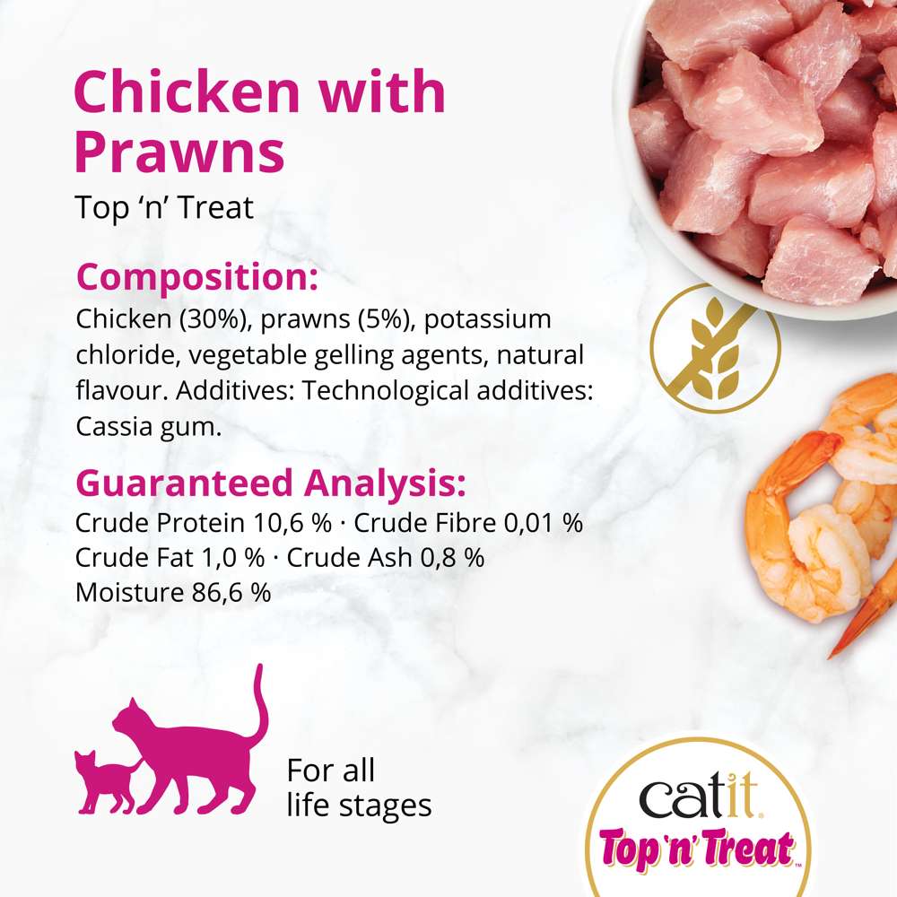 Catit Top n Treat Chicken Variety 24x60g