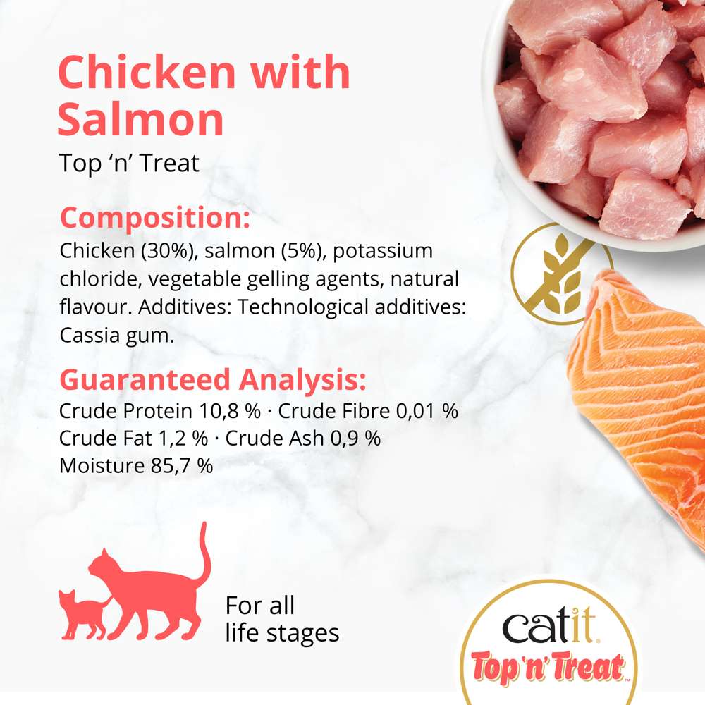 Catit Top n Treat Chicken Variety 24x60g