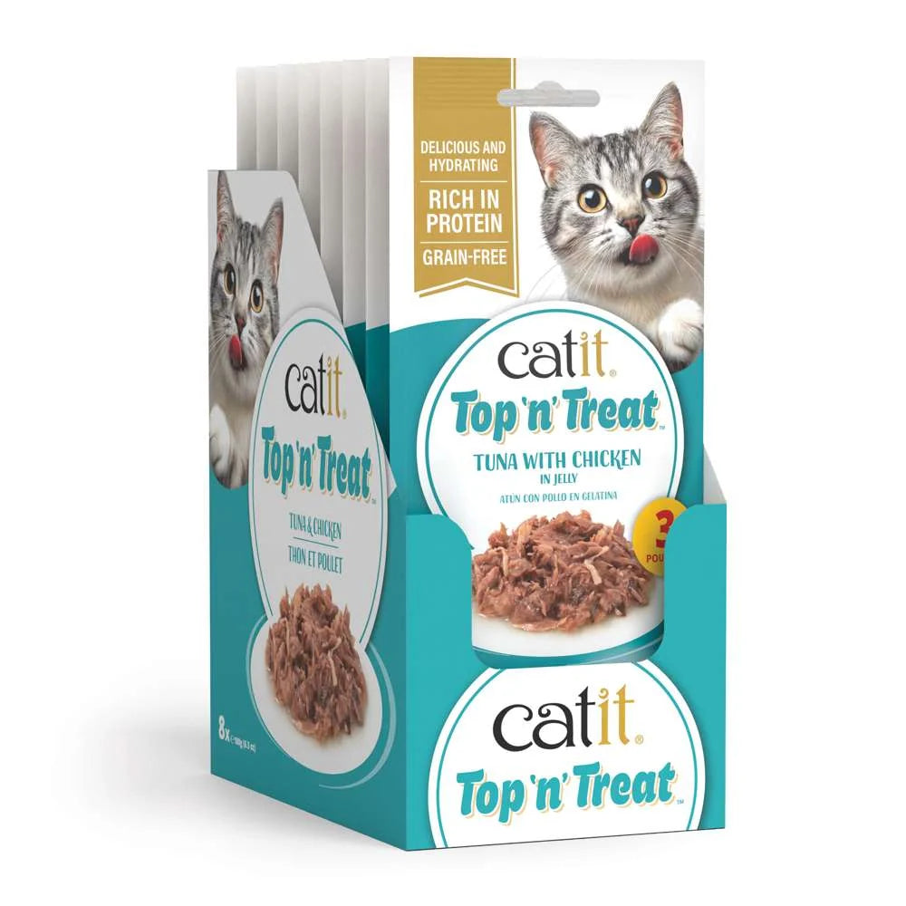 Catit Top n Treat Tuna & Chicken 3x60g