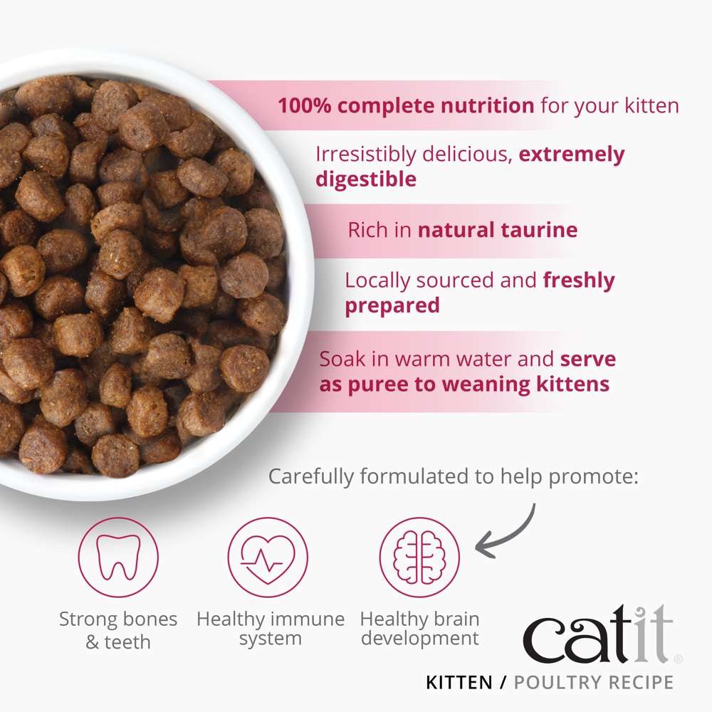 Catit Recipes Dry Kitten Poultry 400g