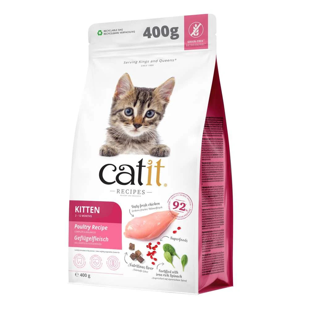 Catit Recipes Dry Kitten Poultry 400g