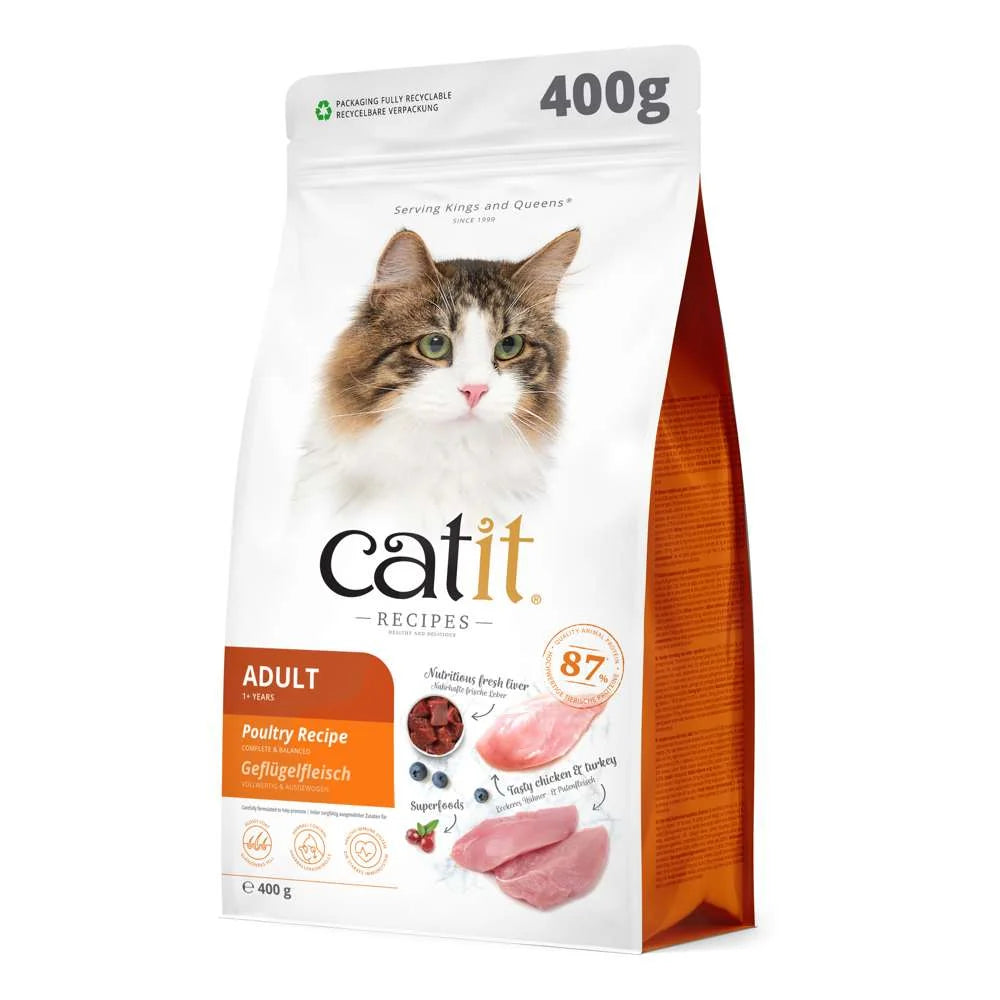 Catit Recipes Dry Adult Poultry 400g
