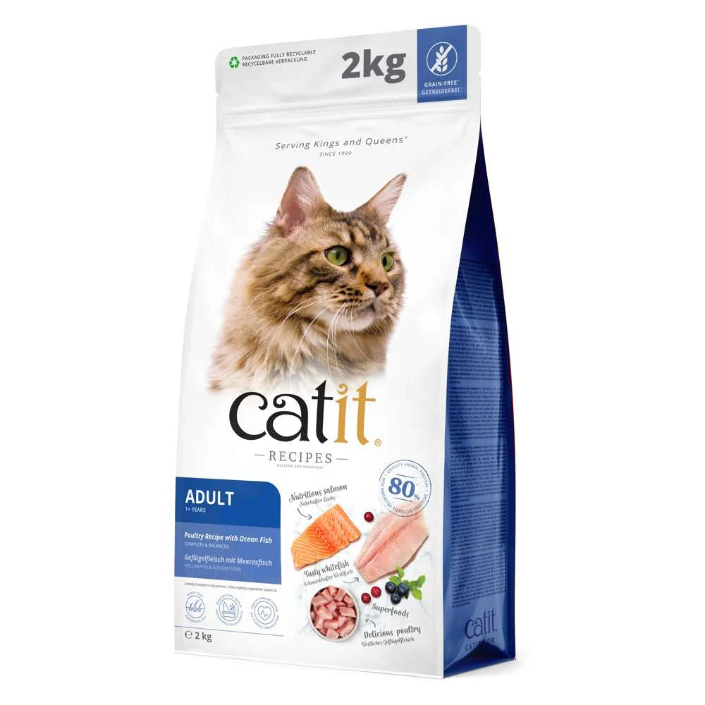 Catit Recipe Dry Adult Oceanfish 2kg