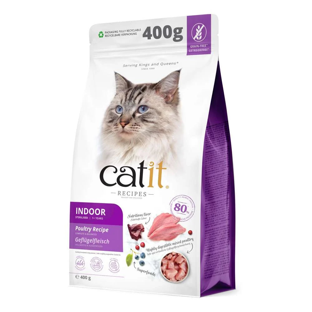 Catit Recipes Dry Adult Indoor 400g