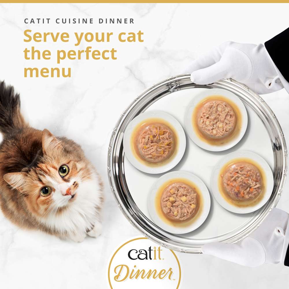 Catit Chicken Dinner with Liver 75g