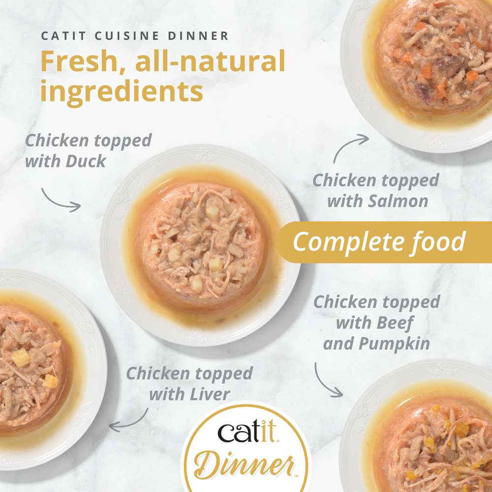Catit Chicken Dinner with Duck 75g