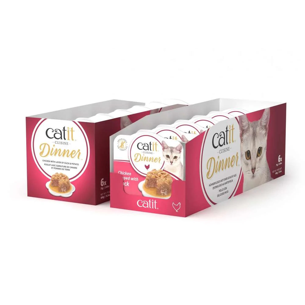 Catit Chicken Dinner with Duck 75g