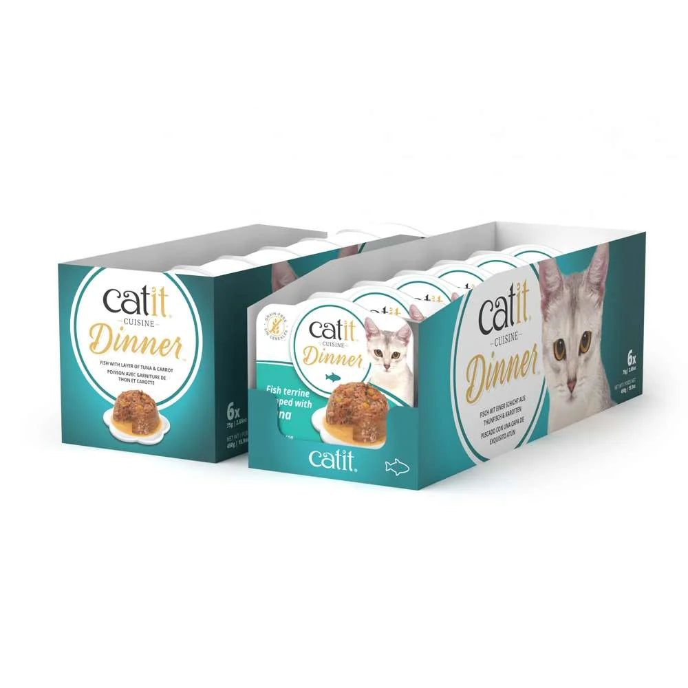 Catit Fish Dinner with Tuna 75g