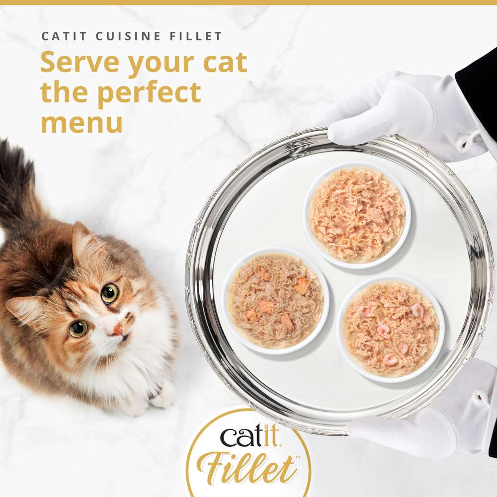 Catit Chicken Fillet with Prawns 75g