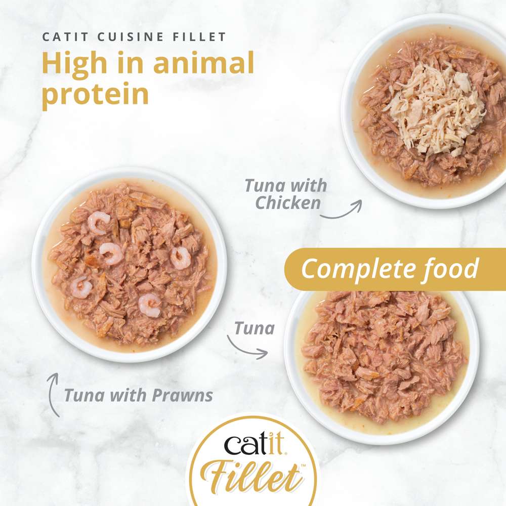 Catit Chicken Fillet Variety Pack 12x75g