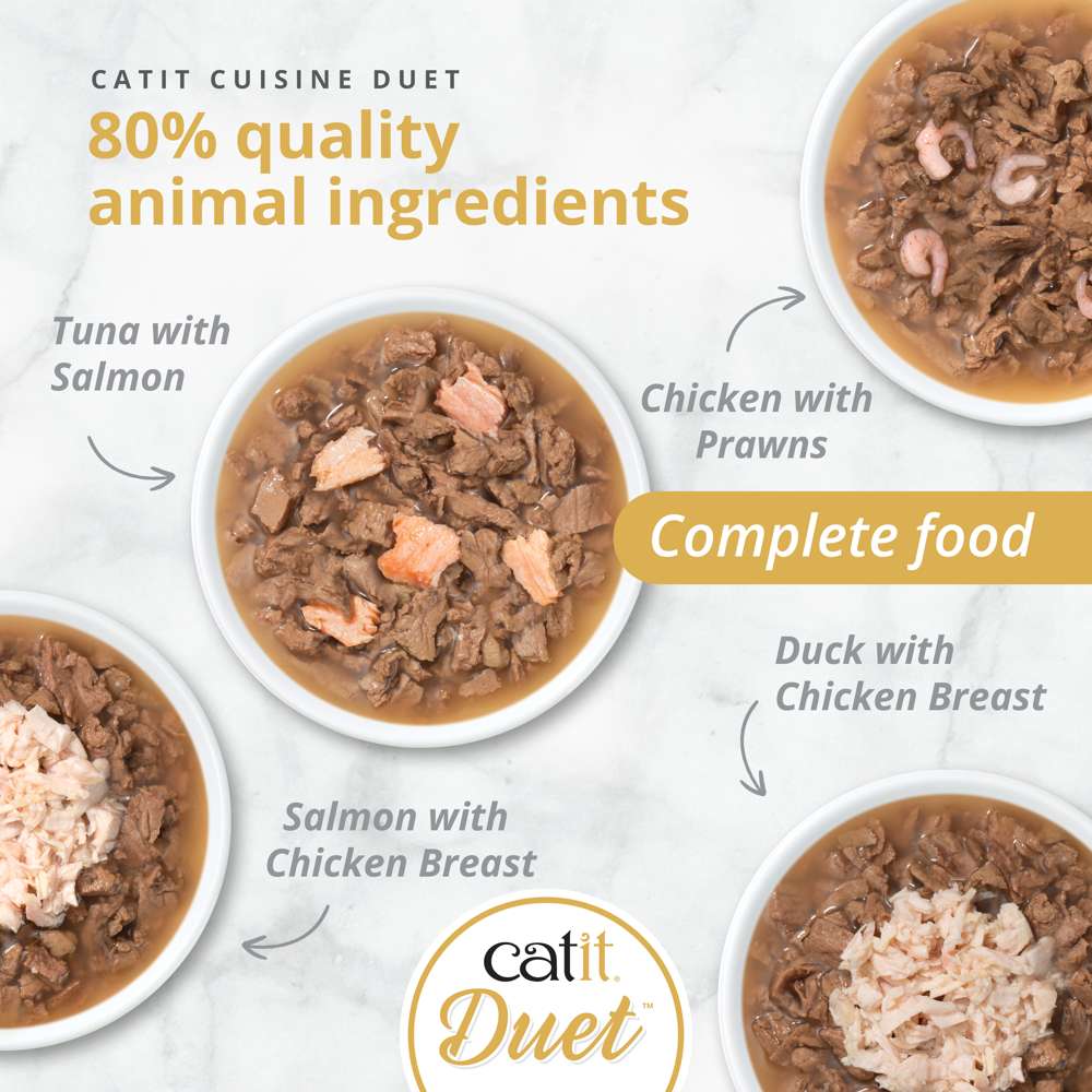 Catit Duet Chicken with Prawns 75g