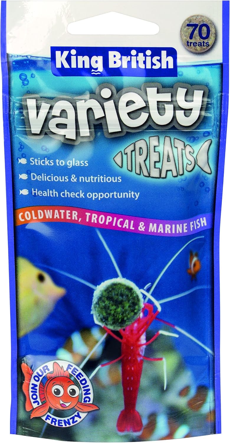 King British Variety Fish Treats, 40g