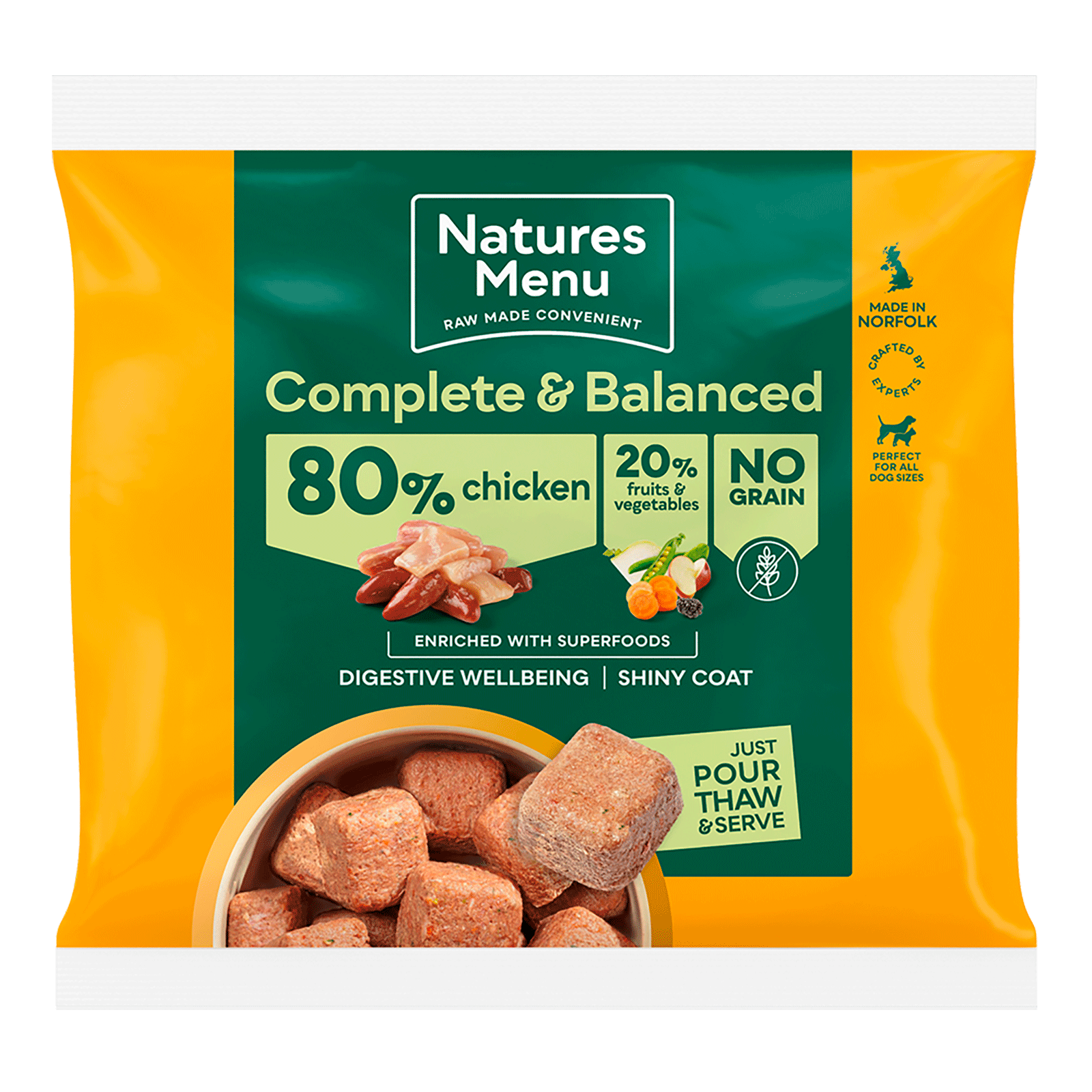 Natures Menu 80/20 Chicken 1kg