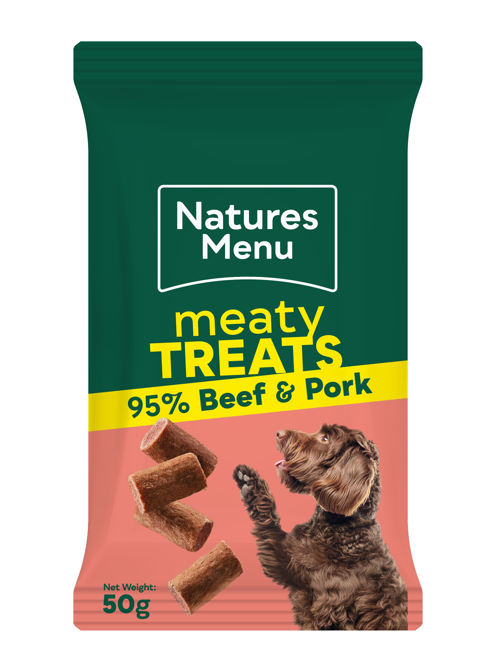 Natures Menu Meaty Treats 95% Beef & Pork 50g