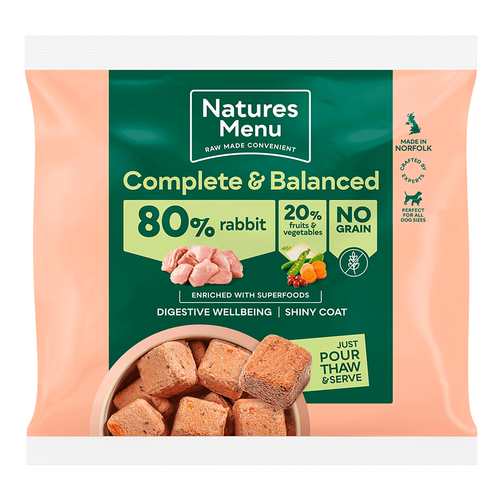 Natures Menu 80/20 Rabbit & Turkey 1kg