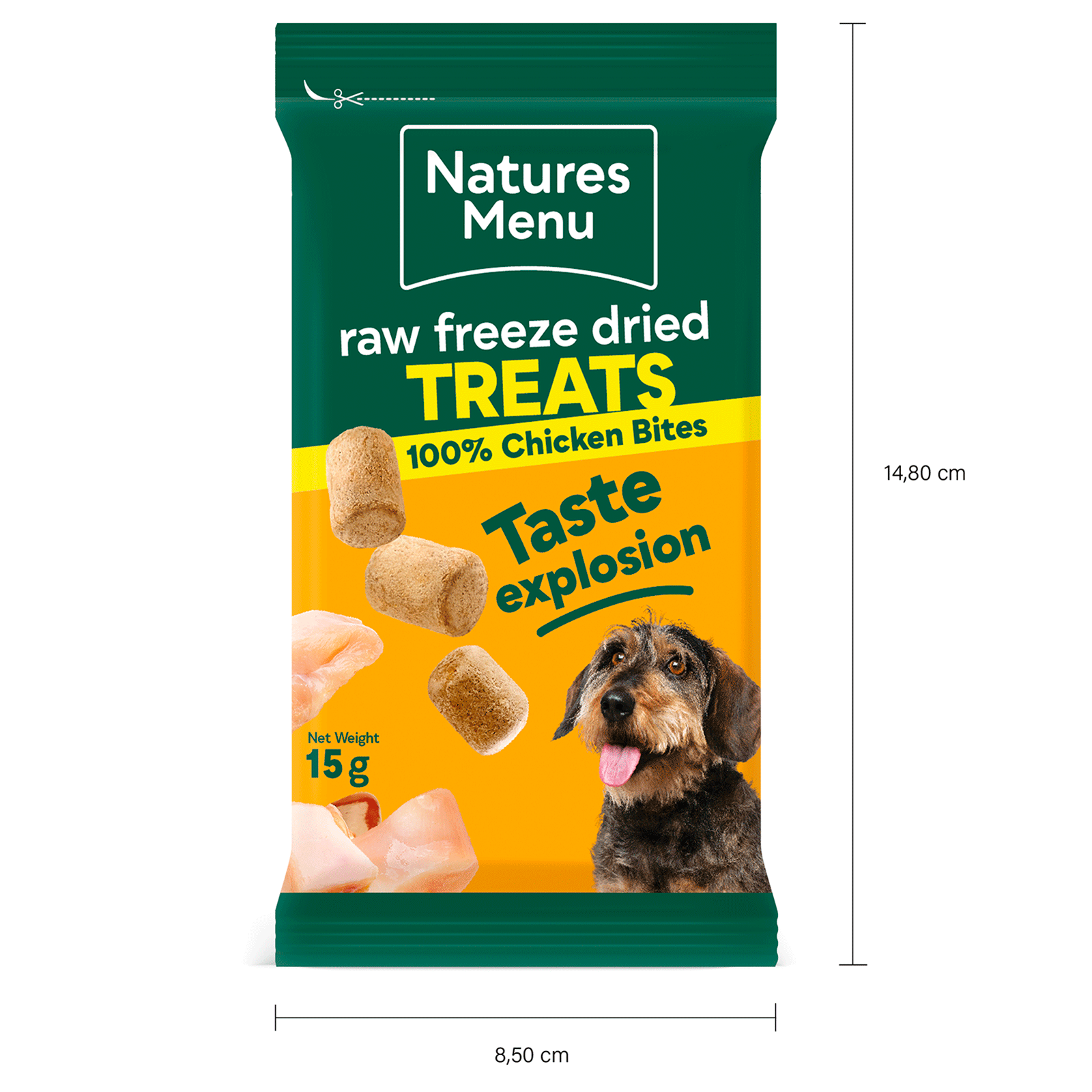 Natures Menu Raw Freeze Dried Chicken 15g