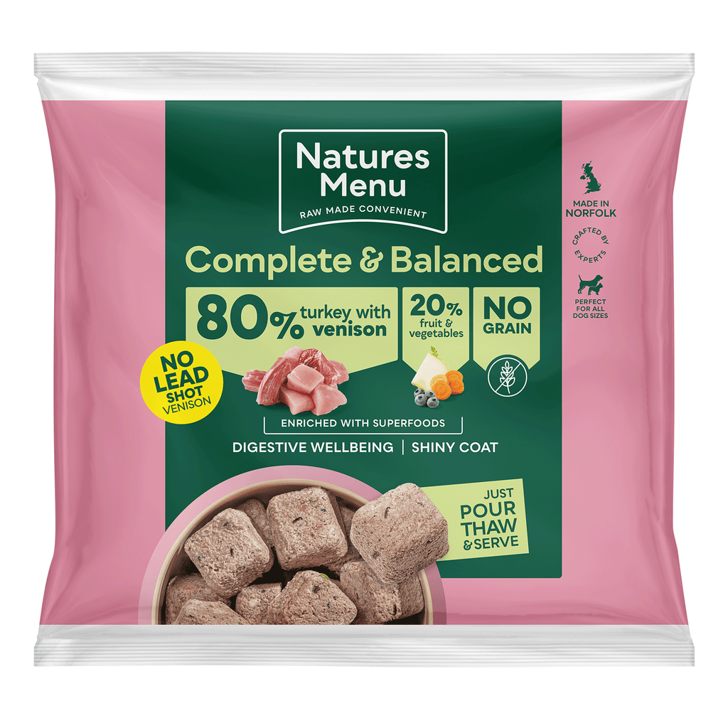 Natures Menu 80/20 Turkey with Venison 1kg