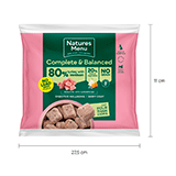 Natures Menu 80/20 Turkey with Venison 1kg