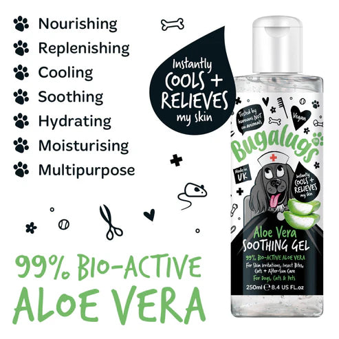 Bugalugs Aloe Vera Gel 250ml