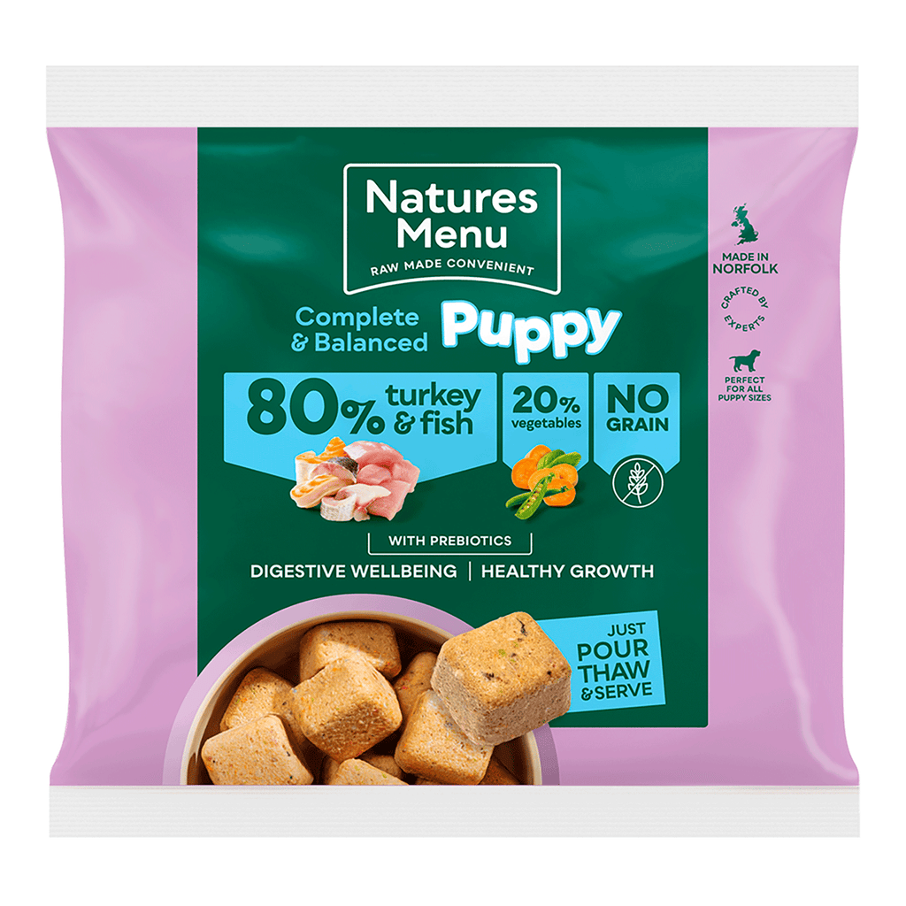 Natures Menu 80/20 Puppy Turkey & Fish 1kg
