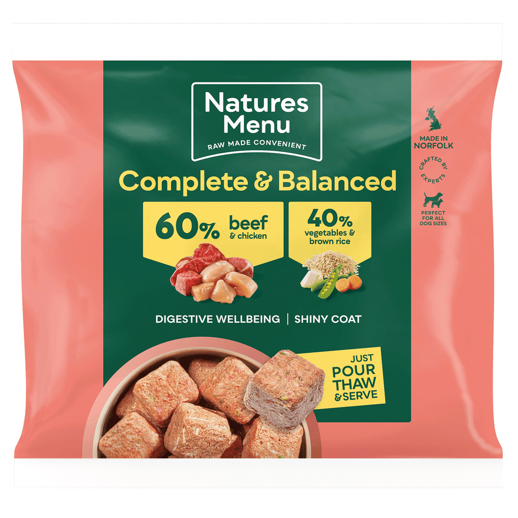 Natures Menu 60/40 Beef & Chicken 1kg