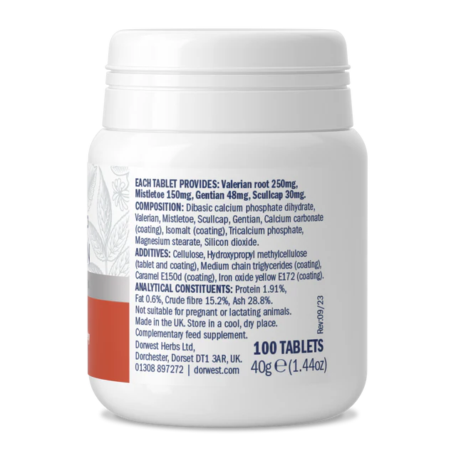 Dorwest SCULLCAP & VALERIAN 40g